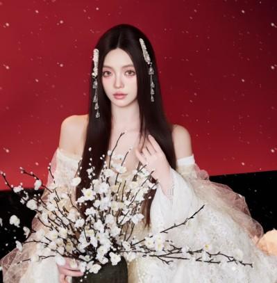 西安一字肩汉服妆造怎么选？这样露锁骨更出片