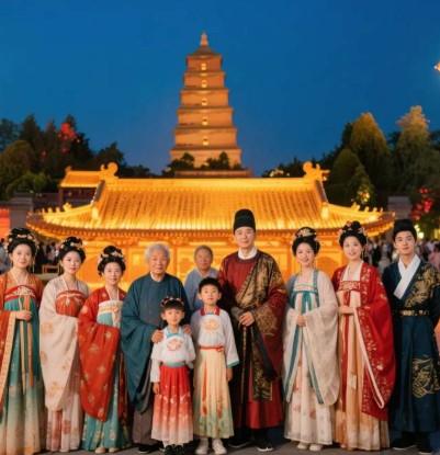 西安妈妈拍的汉服妆造,亲子写真这样安排出片 西安妈妈拍的汉服妆造,亲子写真这样安排出片
